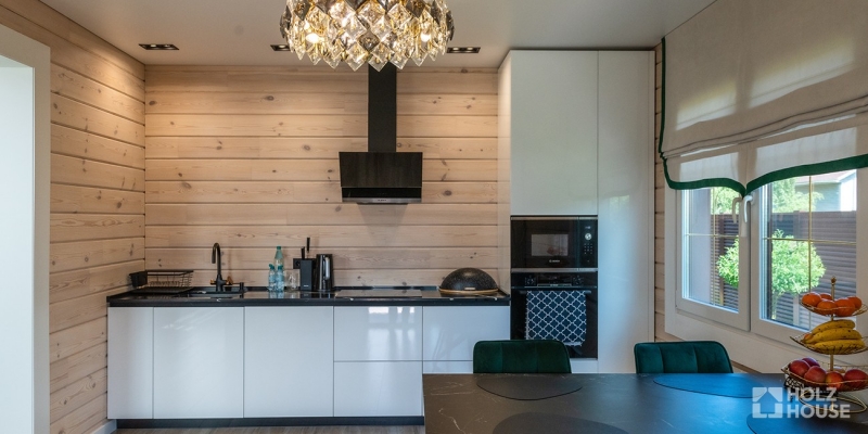 Дом из клееного бруса по проекту \"Корвет v3\" Фото 26